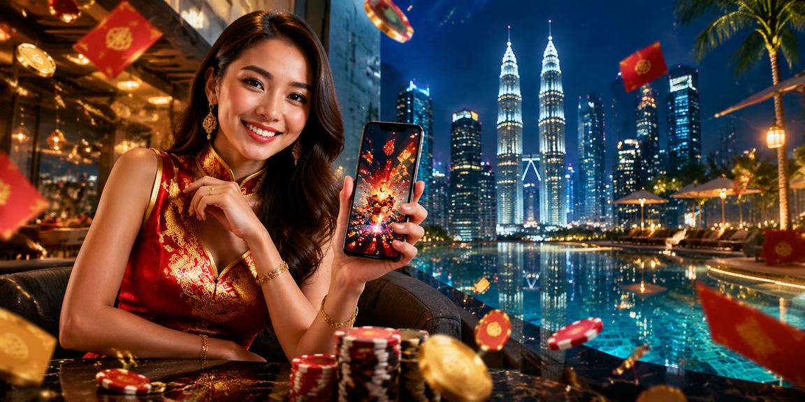 Amplop merah dan bonus perayaan untuk permainan jackpot di platform 725 Malaysia