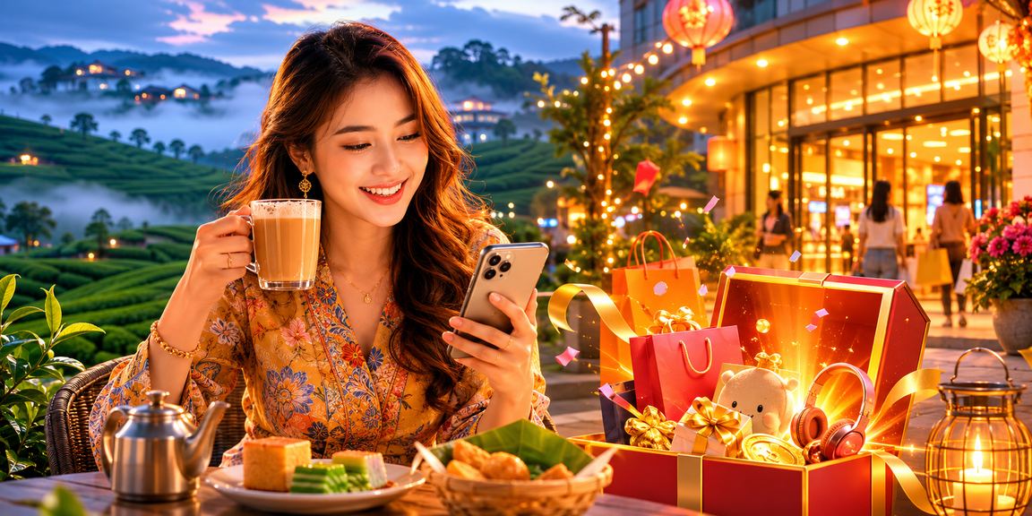 Pengguna Malaysia mengakses platform 725 melalui telefon pintar dengan mudah dan selamat